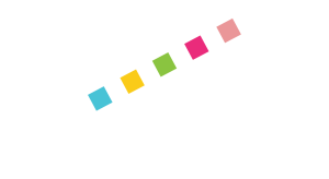 Short of the Week emblem, a laurel wreath around a diagonal rainbow-striped ribbon with the wordmark below